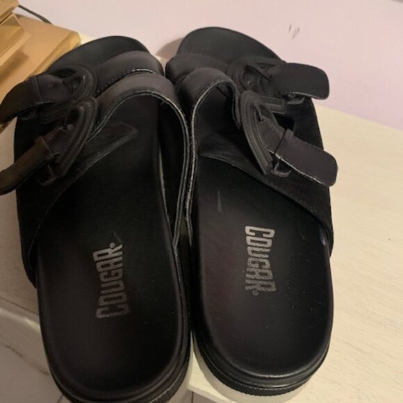 Women's Black Platform Sandal/Cougar! - Picture 6 of 7